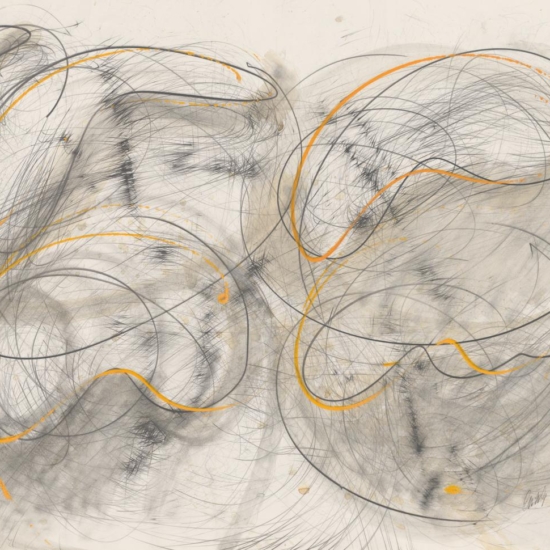 デイル・チフーリの作品　タイトルは、ドローイング　Untitled 1982